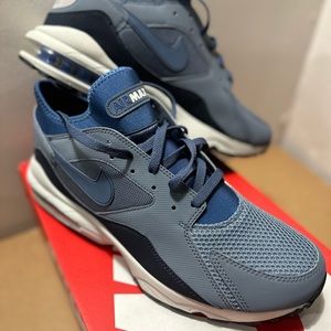 NIKE AIR MAX 93 - BLUE GRAPHITE/NW SLT-DRK OBSDN 306551 400